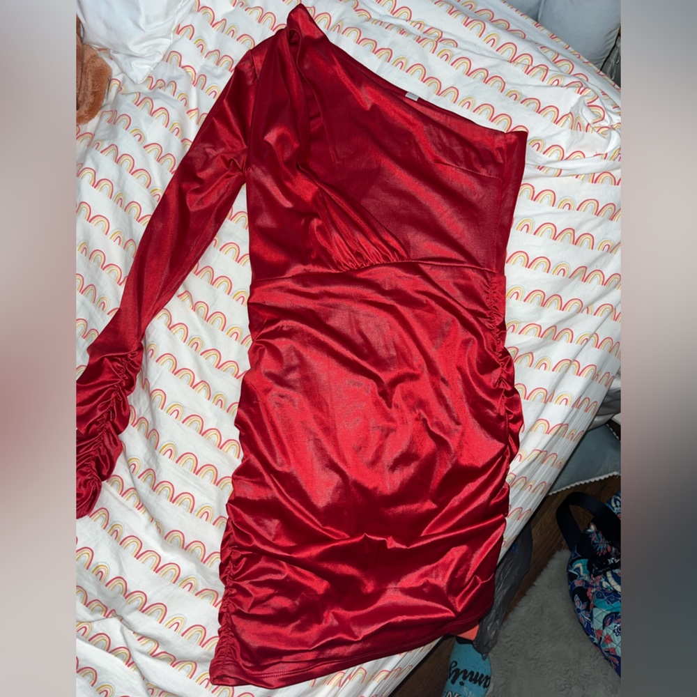 Lucy in the Sky red dress
